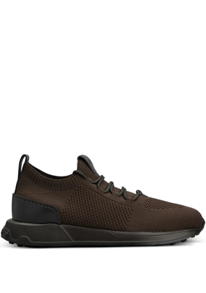 Tod's low-top lace-up sneakers - Brown