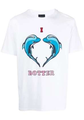 Botter logo-print organic cotton T-shirt - White