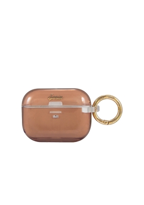 Sonix Airpod Pro Case in Brown.
