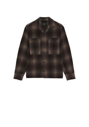 Rag & Bone Austin Wool Shirt Jacket in Brown. Size M. Also in S.