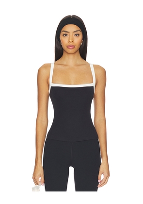 Splits59 Monah Rigor Tank Top in Black,White. Size L. Also in S, XL, XS.