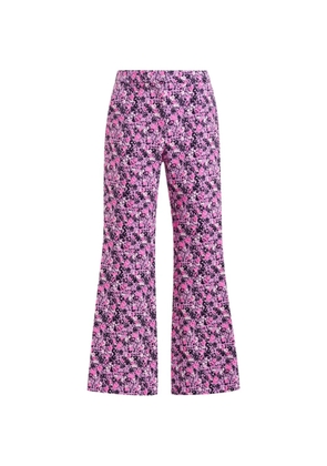 Essentiel Antwerp Jok floral-detail trousers - Pink