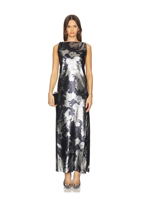 Rag & Bone Margaret Metallic Dress in Metallic Silver. Size 0. Also in 00, 10, 2, 4, 6, 8.