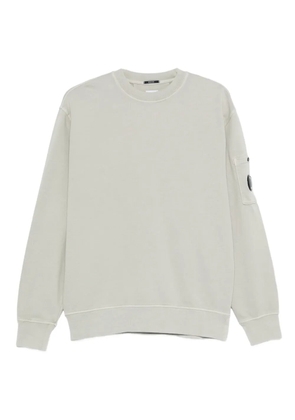 C.P. Company Lens-detail crew-neck sweatshirt - Neutrals