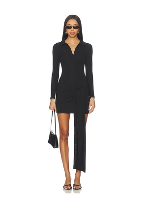 SNDYS Rachel Mini Dress in Black. Size L. Also in M, S, XL, XS, XXS.