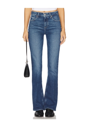 PAIGE High Rise Laurel Canyon Bootcut Jeans in Denim-Dark. Size 23. Also in 28, 30, 31, 32, 33, 34.