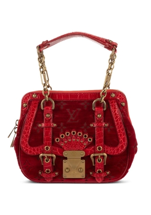 Louis Vuitton Pre-Owned 2000s Monogram Velvet chain bag - Red