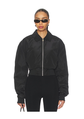 superdown Mallory Bomber Jacket in Black. Size L. Also in M, S, XL, XS, XXS.