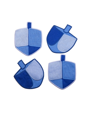 Piecework Dreidel Cocktail Napkins in Beauty: NA.