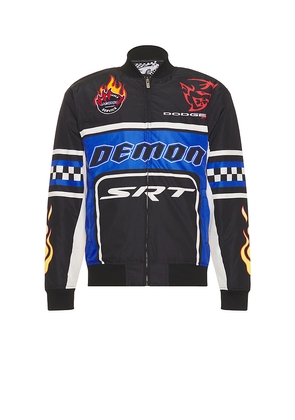 REASON Dodge Racing Jacket in Black. Size L. Also in M, S, XL/1X.