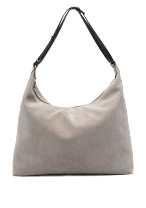 Brunello Cucinelli suede shoulder bag - Grey
