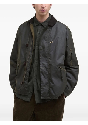 Barbour Zip Cotton Jacket - Green