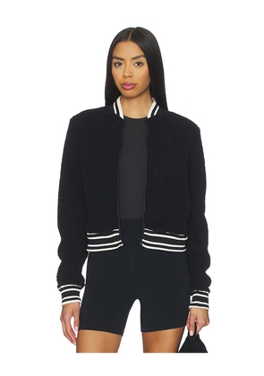 Splits59 Willa Sherpa Jacket in Black. Size L. Also in M, S, XL, XS.