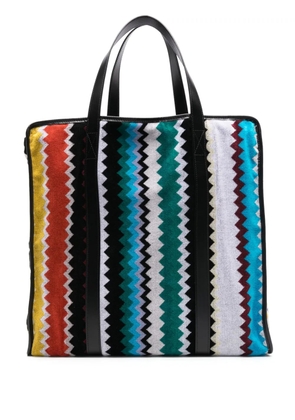 Missoni Home Curt cotton tote bag - Black