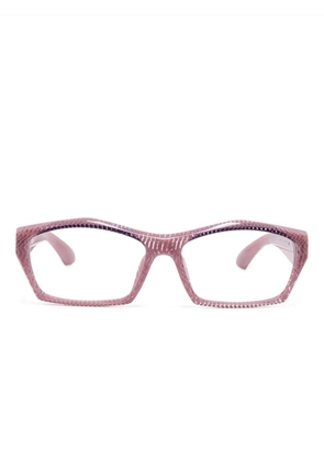 Alain Mikli rectangle-frame glasses - Purple