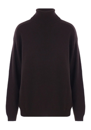Federica Tosi turtleneck cutout sweater - Brown