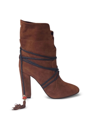 Aquazzura Moonshine suede boots - Brown