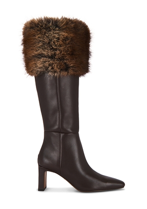 Sam Edelman Sylvia Cozy Boot in Chocolate. Size 6. Also in 6.5, 7, 7.5, 8, 8.5, 9, 9.5.