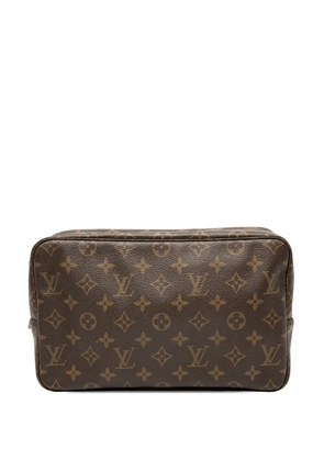 Louis Vuitton Pre-Owned 1987 Monogram Trousse Toilette 28 clutch bag - Brown