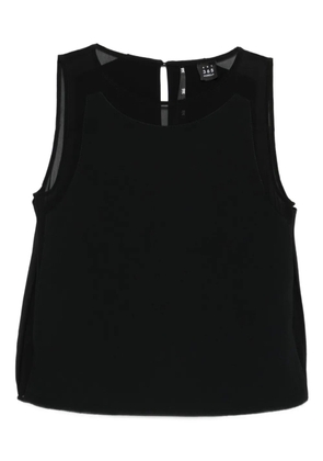 Marella Garden sleeveless top - Black