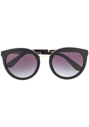 Dolce & Gabbana Eyewear round frame sunglasses - Black