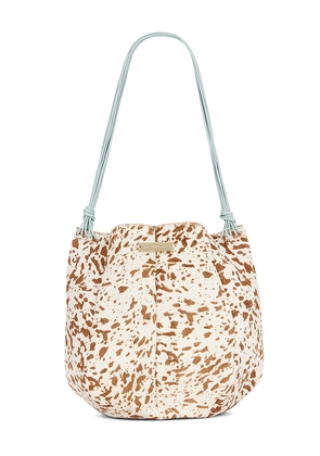 The Wolf Gang Bomba Shoulder Bag in Cream.