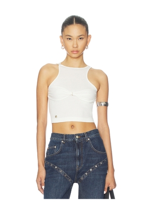 Palmatic Studio Umilis Tank Top in White. Size L. Also in M, S, XS.