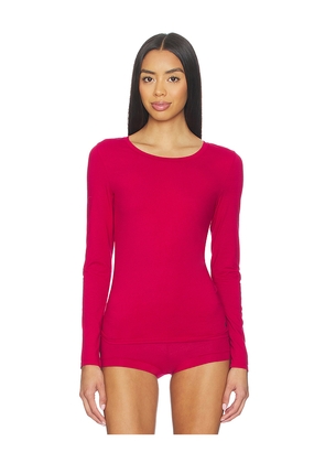 Polo Ralph Lauren Intimates Long Sleeve Baselayer Tee in Red. Size L. Also in M, S, XL.