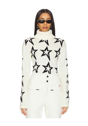 Perfect Moment Star Dust Sweater in White. Size L. Also in M, S, XL, XS.