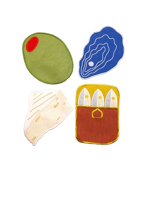 Piecework Hors D'oeuvres Napkins in Beauty: NA.