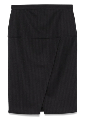 FENDI pinstripe skirt - Black