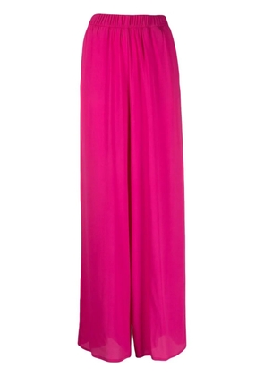 Federica Tosi elasticated wide-leg trousers - Pink