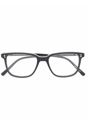 Epos square-frame glasses - Black