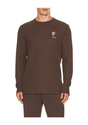 TravisMathew Souvenir Stand Sweater in Brown. Size L. Also in M, S, XL/1X.