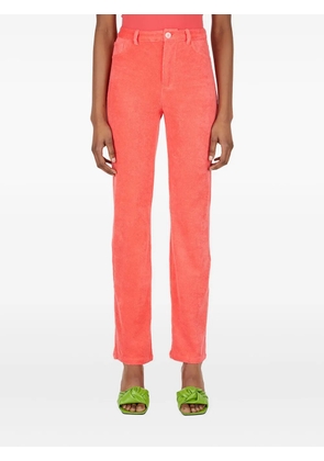 Maisie Wilen Terry Mockumentary jeans - Red