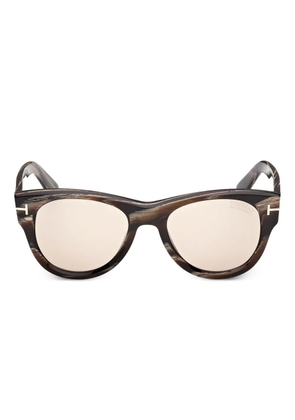 TOM FORD Eyewear round-frame sunglasses - Brown