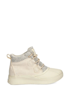 SOREL lace-up panelled boots - Neutrals