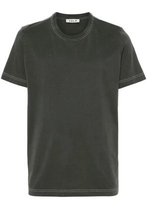 CDLP contrast-stitching midweight T-shirt - Grey