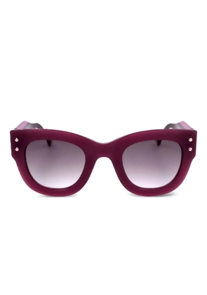 Carolina Herrera acetate double shade sunglasses - Purple