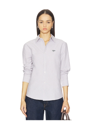 Quiet Golf Oxford Buttonup Shirt in Brown. Size L. Also in S, M, XL/1X.