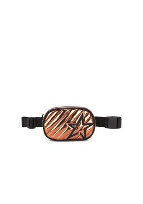 Perfect Moment Star Bum Bag in Metallic Copper.