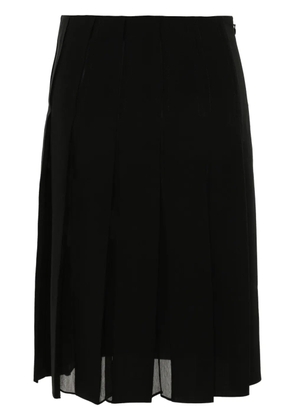 Marni pleated midi skirt - Black