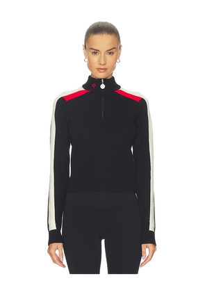 Perfect Moment La Tour Sweater in Black. Size L. Also in M, S, XS.