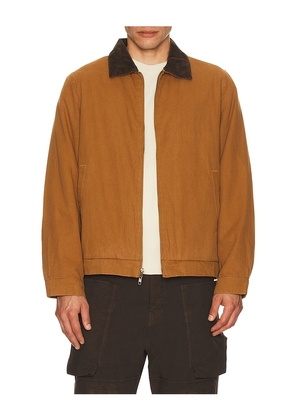 Rhythm James Jacket in Brown. Size M. Also in S, XL/1X.