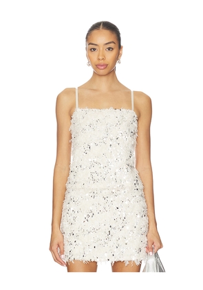 Steve Madden Blakelyn Top in Ivory. Size L. Also in M, S, XL, XS.