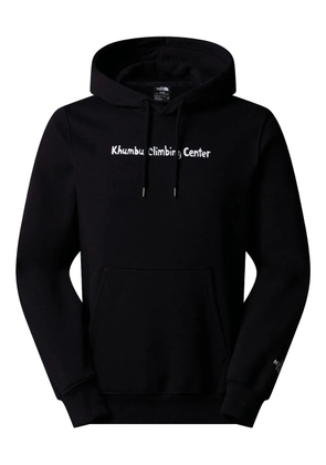 The North Face graphic-print hoodie - Black