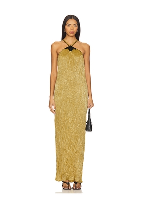 Sabina Musayev Nicole Dress in Yellow. Size L. Also in M, S, XS.