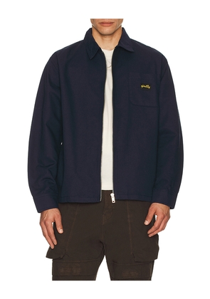 STAN RAY Zip Shirt in Navy. Size L. Also in M, S, XL/1X.