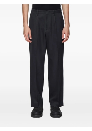 OUR LEGACY centre-fold twill trousers - Black