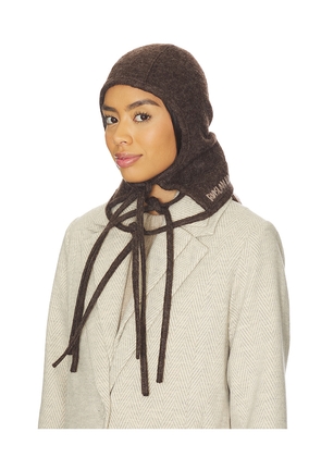 Ruslan Baginskiy Balaclava Hat in Brown.